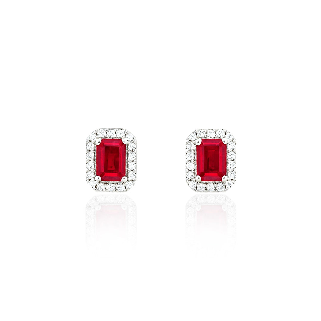 Radiance Studs Silver