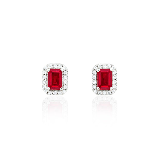 Radiance Studs Silver