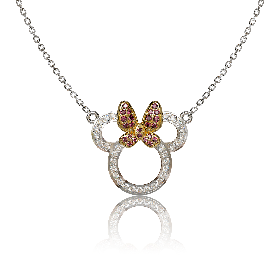 Bow Charm – 92.5 Silver Pendant