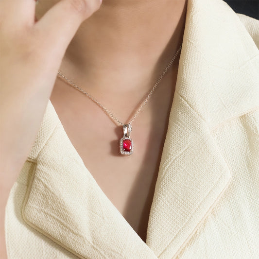 Rouge Pendant Silver