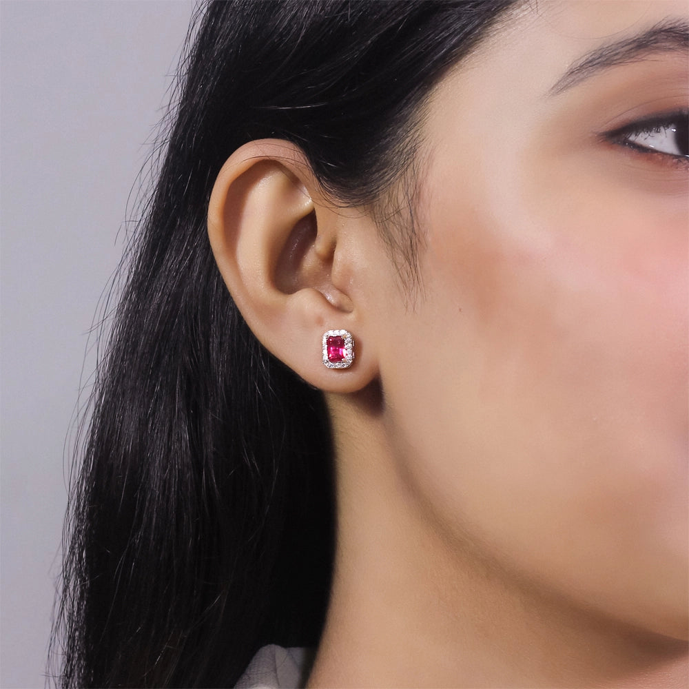 Radiance Studs Silver