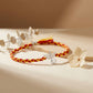 Handmade Om Leaf Silver 925 Hallmarked Red & Yellow Thread Rakhi