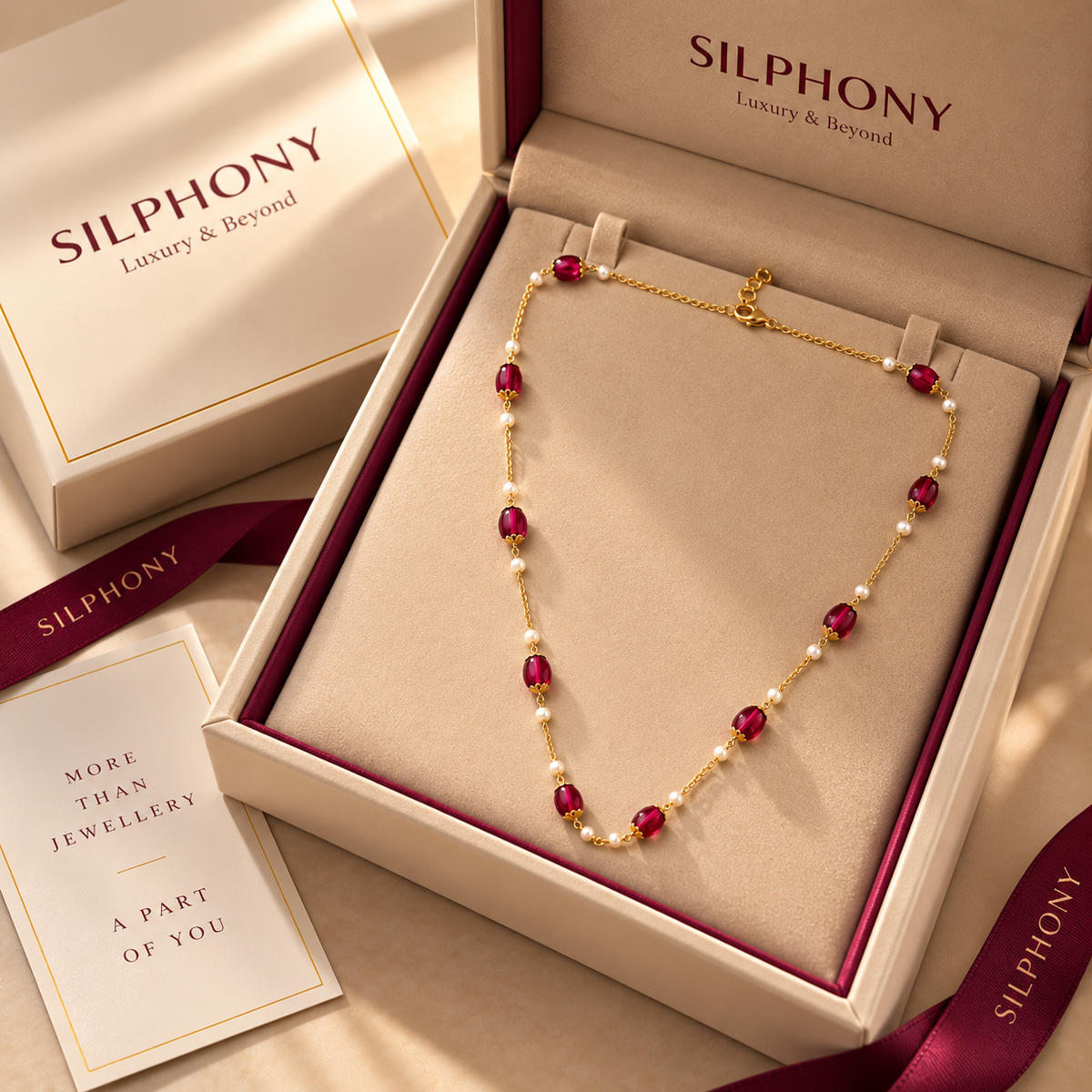 925 Silver Pearl Quartz Beads Chain