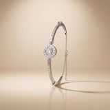 925 Sterling Silver with Circular Centre Design Bracelet