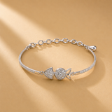 925 Silver Fish Design Bracelet for Women
