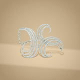 925 Sterling Silver Moissanite Statement Bracelet