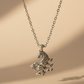 925 Sterling Silver Horse Pendant Necklace | Oxidized Finish Statement Jewelry | 16 Inch Chain | Hallmarked