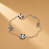 925 Sterling Silver Silver Panda Child Payal