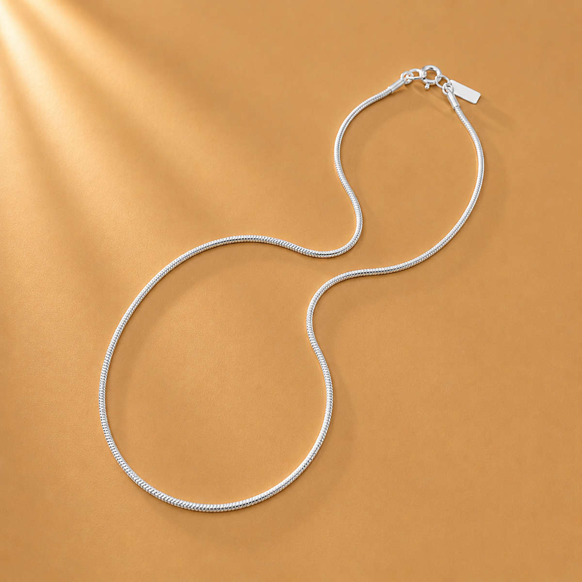 18 Inch 925 Sterling Silver Snake Chain