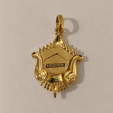 Goddess Durga Maa Face Pendant With Chain