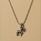 16 Inch 925 Sterling Silver Unicorn Pendant Necklace | Unicorn Charm with Silver Chain