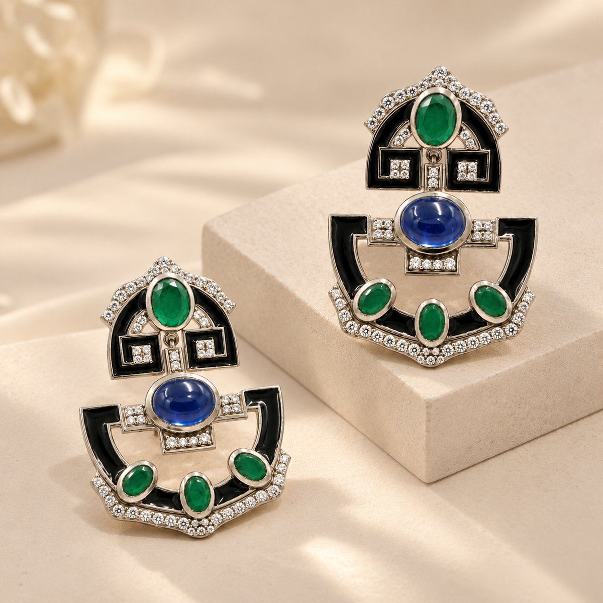 925 Silver Anchor Earrings for Women
