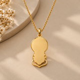 Traditional Kathakali Art Pendant With Chain