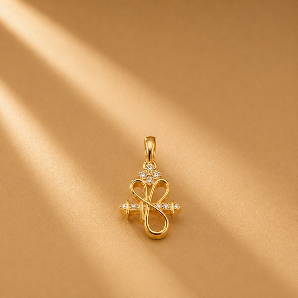 925 Sterling Silver Infinity Pendant Dailywear Jewellery for Gift