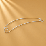 16 Inch 925 Sterling Silver Classic Snake Chain
