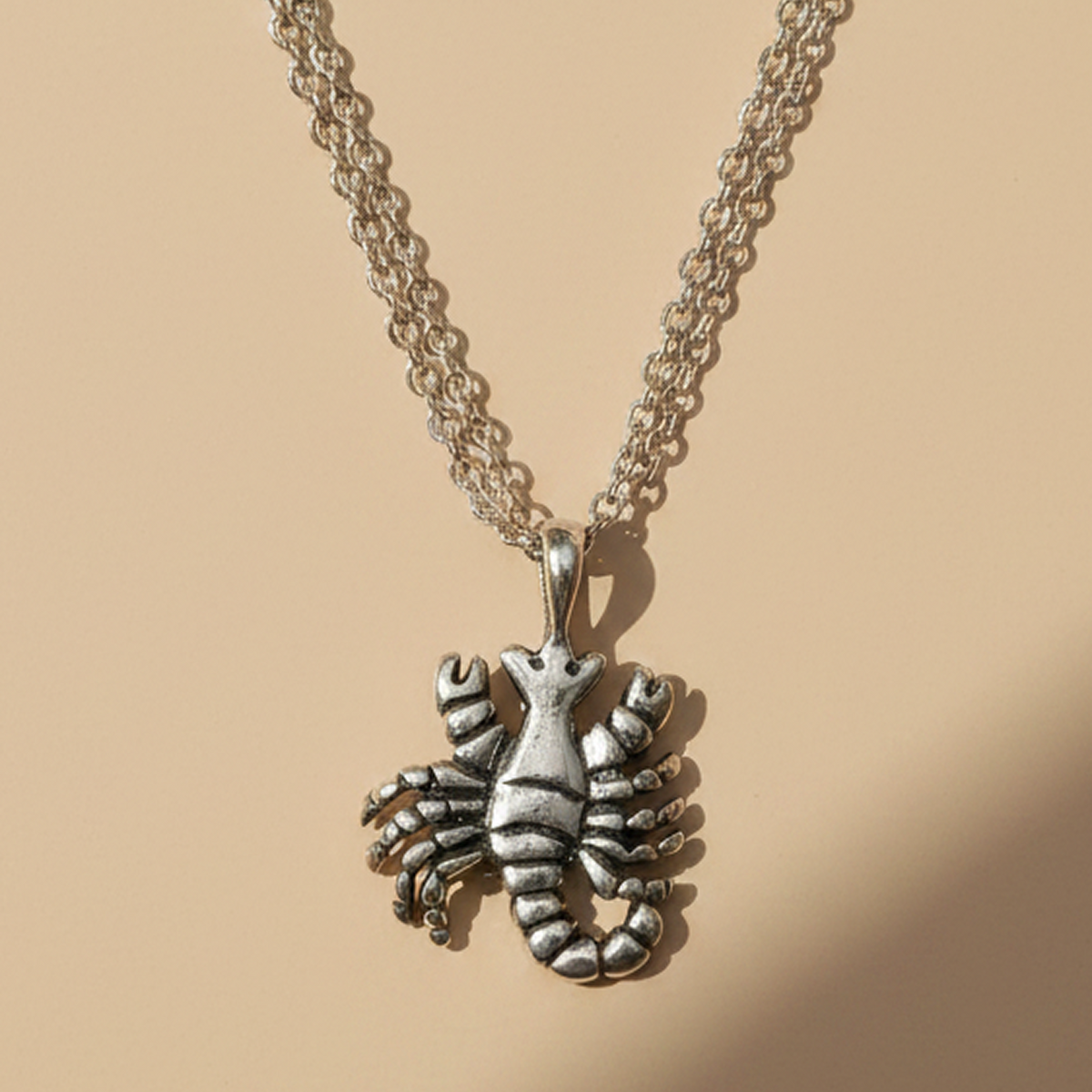 925 Sterling Silver Scorpion Pendant | Animal Inspired Jewelry