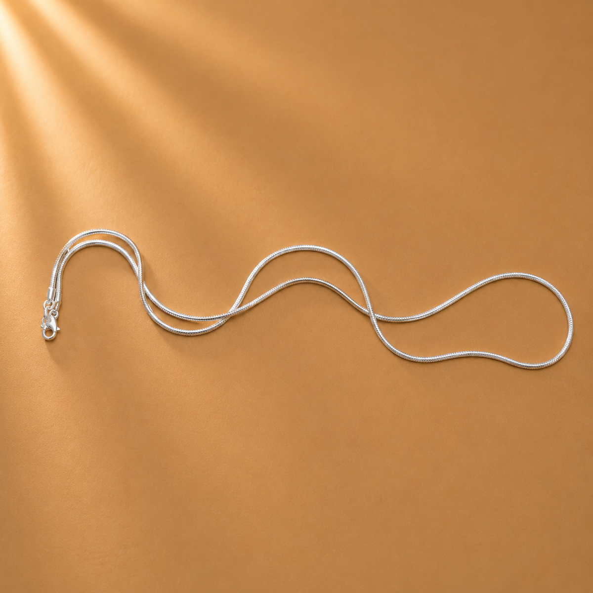 21 Inch 925 Sterling Silver Snake Chain