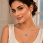 One-of-One 92.5 Silver Round Navy Pendant