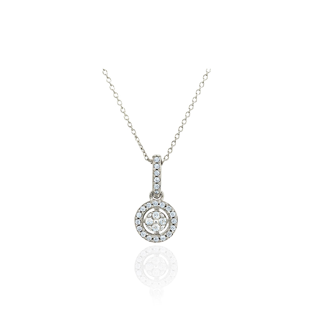 Luna Spark Silver Pendant