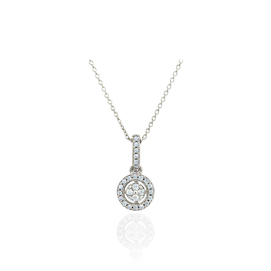 Luna Spark Silver Pendant