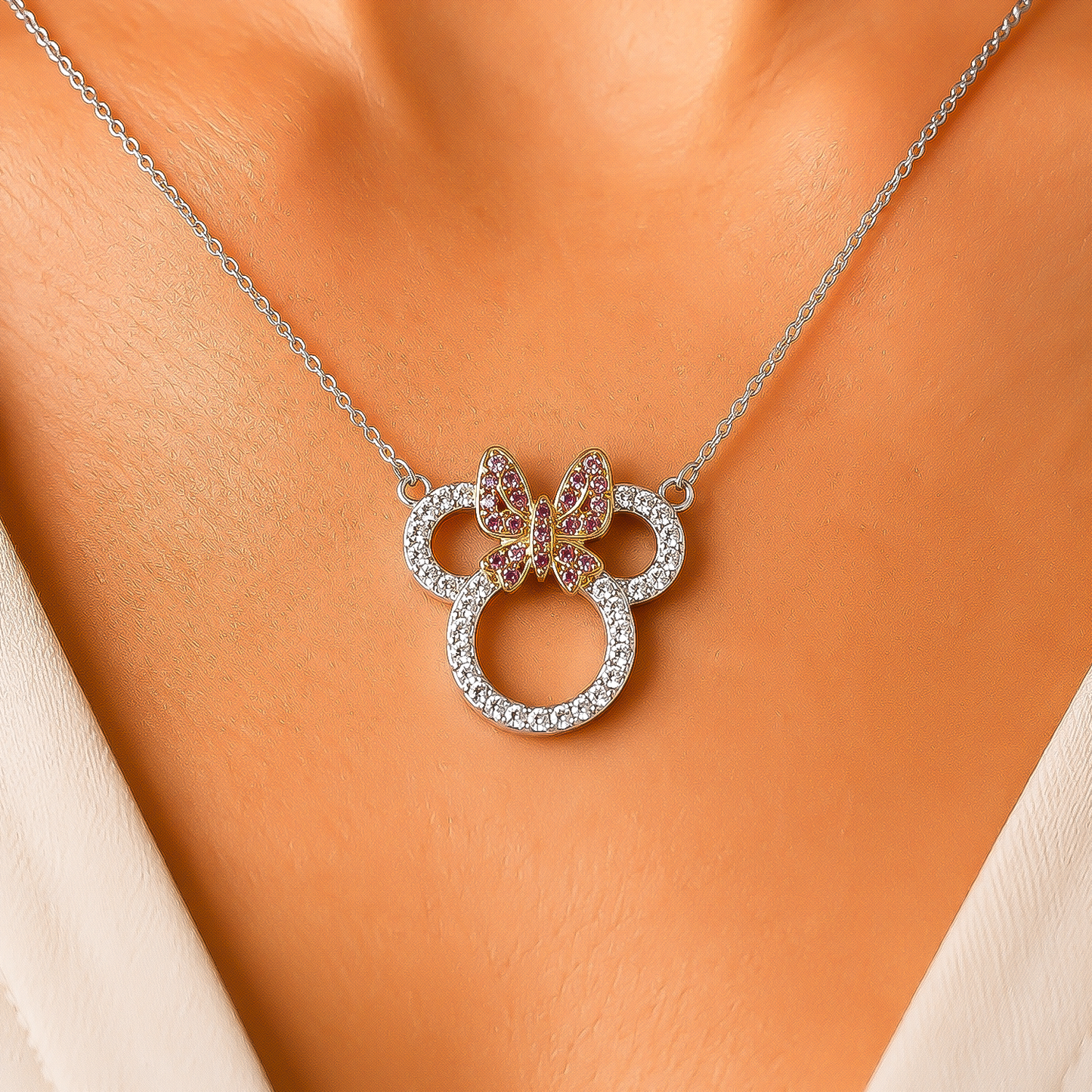 Bow Charm – 92.5 Silver Pendant