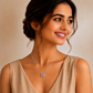 One-of-One 92.5 Silver Pink Blush Pendant Necklace