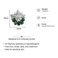 Green Pearl Floral Necklace Set