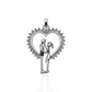 Luna Heart - 92.5 Silver Pendant