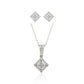 Lustre Shine Silver Pendant Set