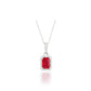 Rouge Pendant Silver