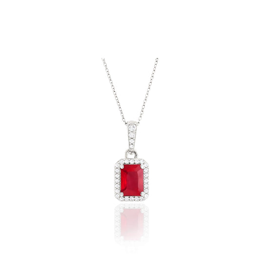 Rouge Pendant Silver