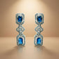 Blue Stone Necklace Set
