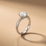 0.80ct Round Cut Lab-Grown Diamond Solitaire Everyday Ring