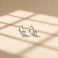 2.04 Ct Lab Grown Diamond Stud 925 Sterling Silver Earrings