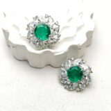 modern diamond earring designs